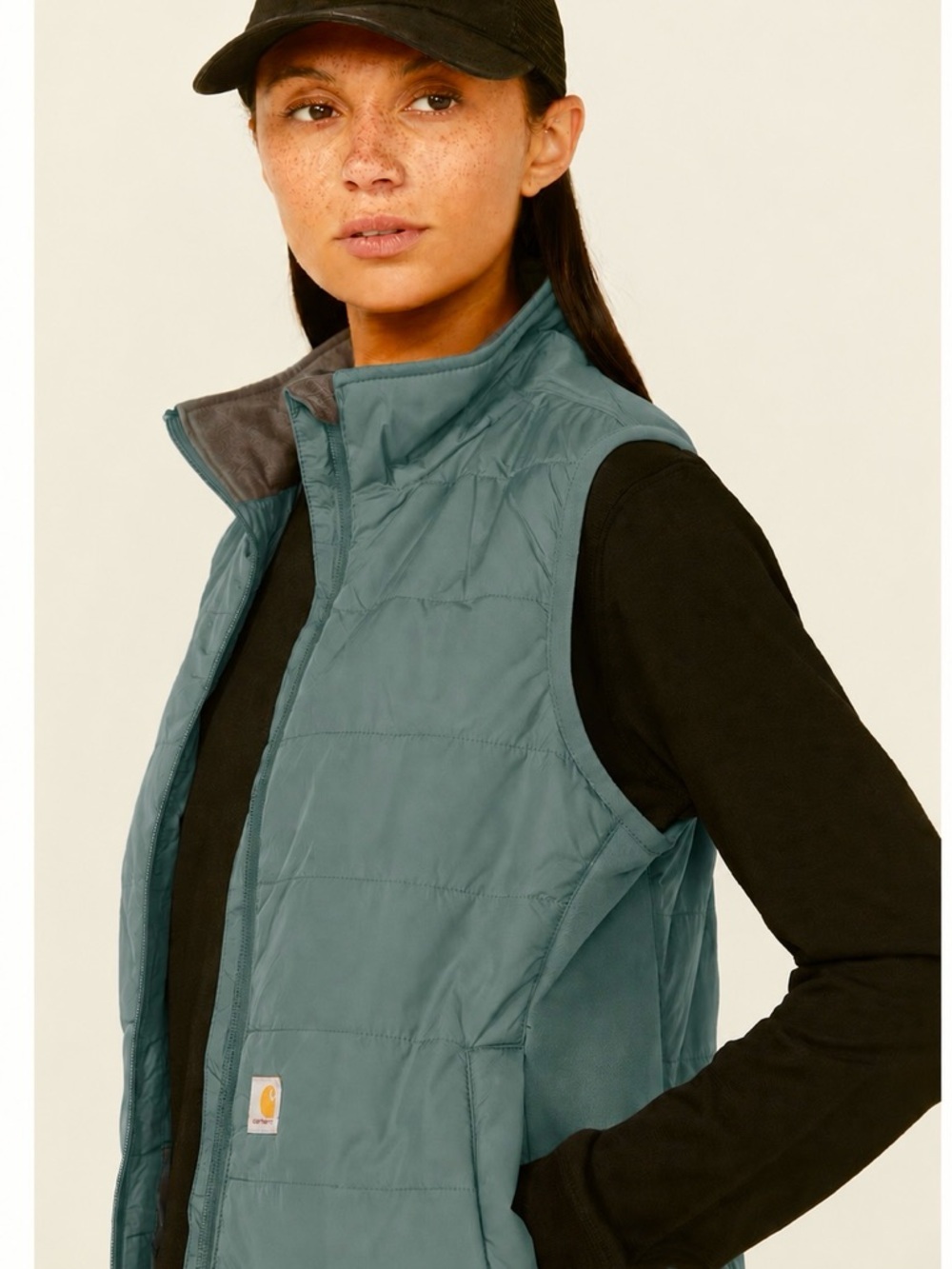 Carhartt | Rain Defender Puffer Vest Relaxed Fit, Sage Green, Sz XXL